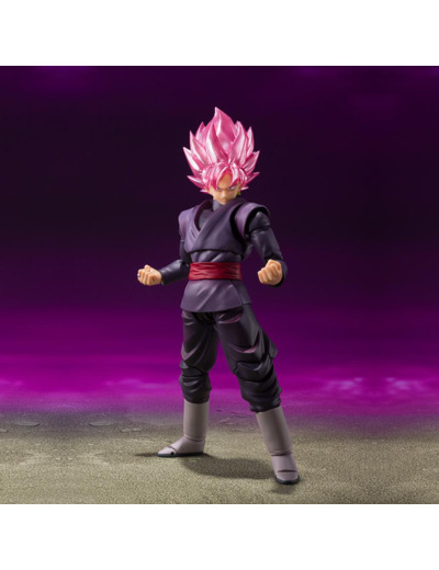 Dragon Ball Super Figurine Goku Black Super Saiyan Rosé S.H.Figuarts
