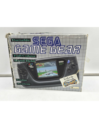 SEGA Game Gear Console - Noire + boîte d’origine