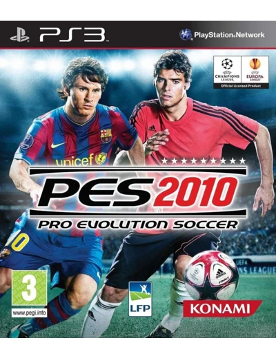 Jeu PS3 Pro evolution soccer 2010