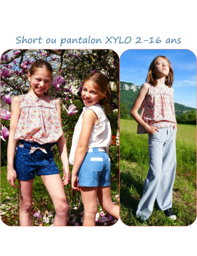 Petits D'om – Patron Fille "Xylo" du 2 au 16 ans