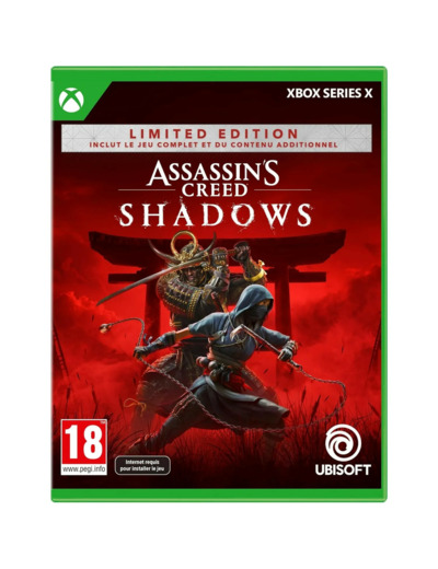 Jeu Xbox Assassin's Creed Shadows Limited Edition
