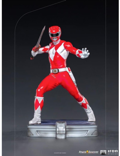 [EXCLU WEB] Power Rangers - statuette 1/10 BDS Art Scale - Red Ranger 17 cm