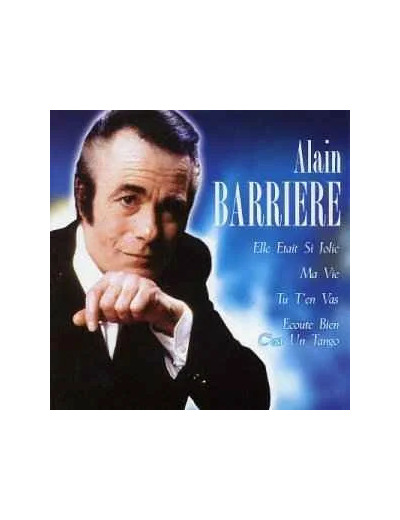 Vinyle Alain Barrière - Concerts Musicorama (2002, Europe)