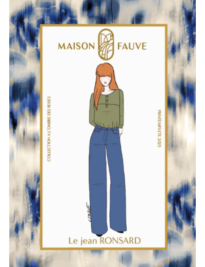 Maison Fauve – Patron pantalon "Ronsard" du 34 au 52