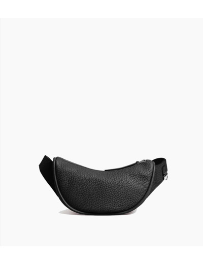 Sac banane Noah en cuir grain buffle et cuir lisse