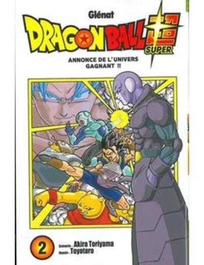 Livre Dragon Ball Super - Tome 2 : Annonce de l'univers gagnant