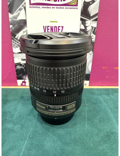 Objectif Nikon Nikkor AF - S DX 10 - 24 mm f/3.5 - 4.5 G ED - Nikon F
