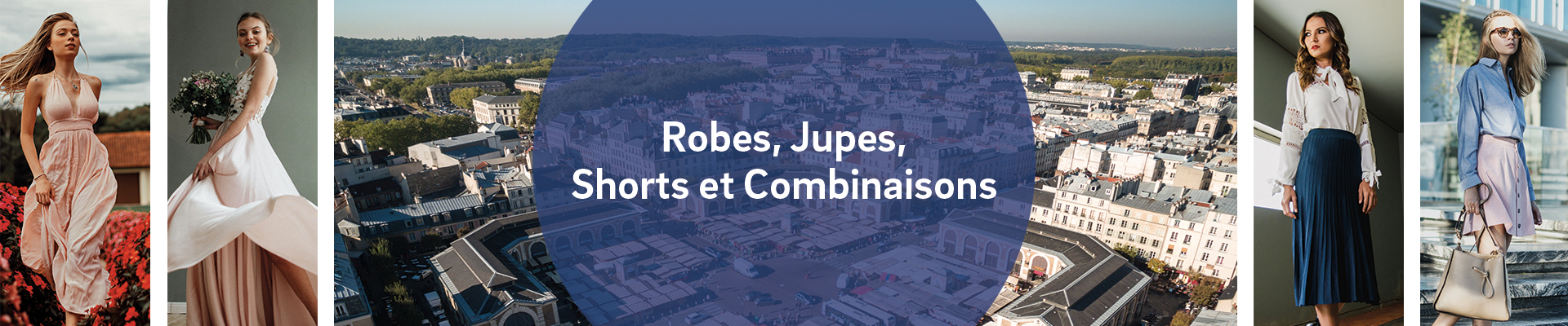 Femme - Robes, jupes et combinaisons